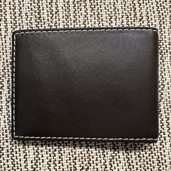 Breitling Dark Leather Wallet Card Holder - Picture 3 of 7